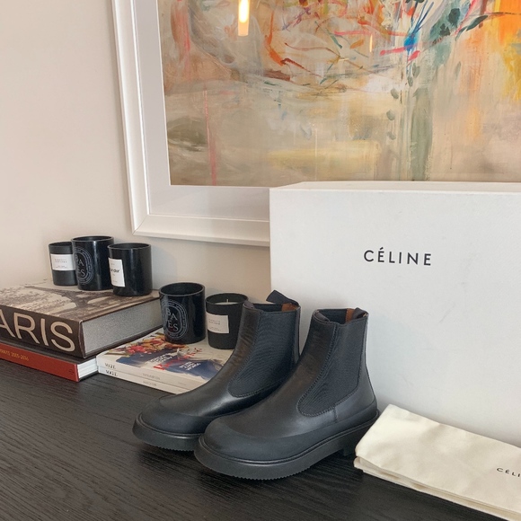 celine country ankle boots